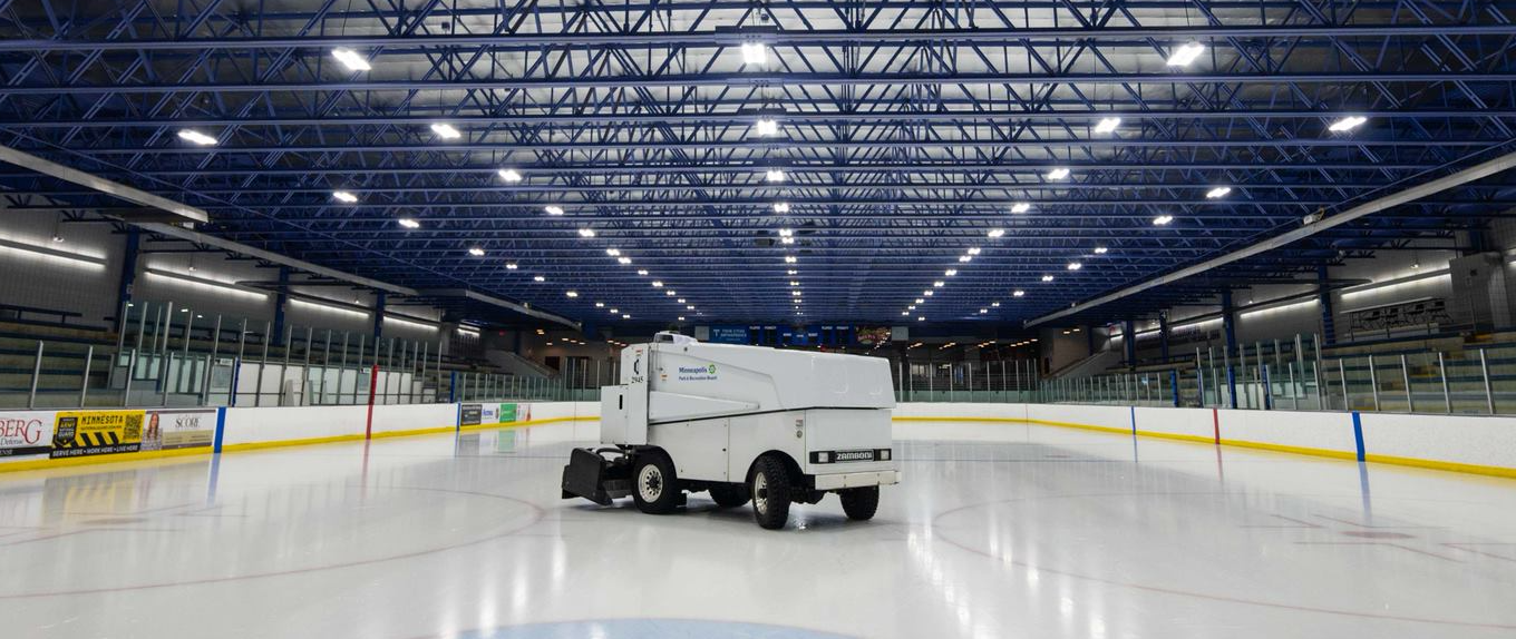 Zamboni at Parade Ice Garden